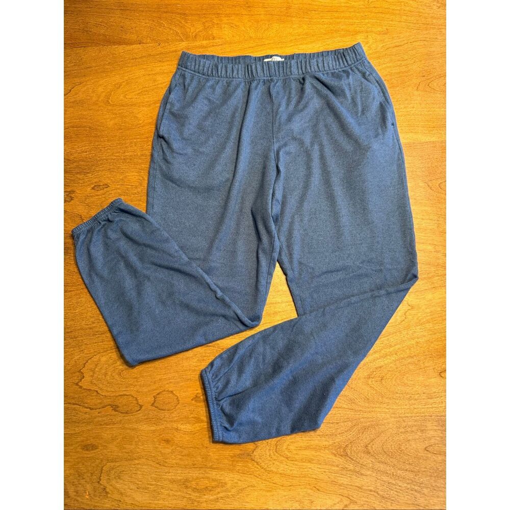 Ugg Women's Gable Brushed Knit Jogger Lounge Pants Heather Blue Size Large